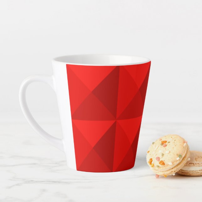 Candy Apple Red Pyramids Milchtasse (Beispiel)