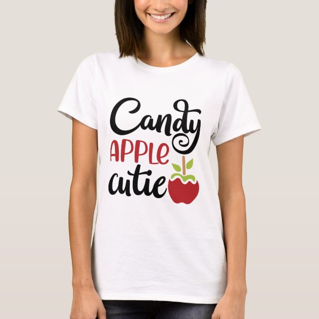 Candy Apple Süsse T-Shirt (Vorderseite)