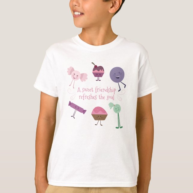 Candy Best Friend T-Shirt (Vorderseite)