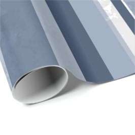 Candy Blue Stripes Geschenkpapier