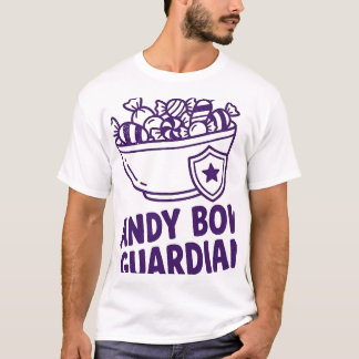 Candy Bowl Wächter Eine Person pro Person Stempel T-Shirt