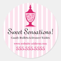 Candy Buffet Stickers
