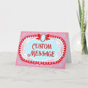 Candy Cameo Custom Karte
