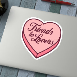 Candy Candy heart - Freunde für Liebhaber Aufkleber