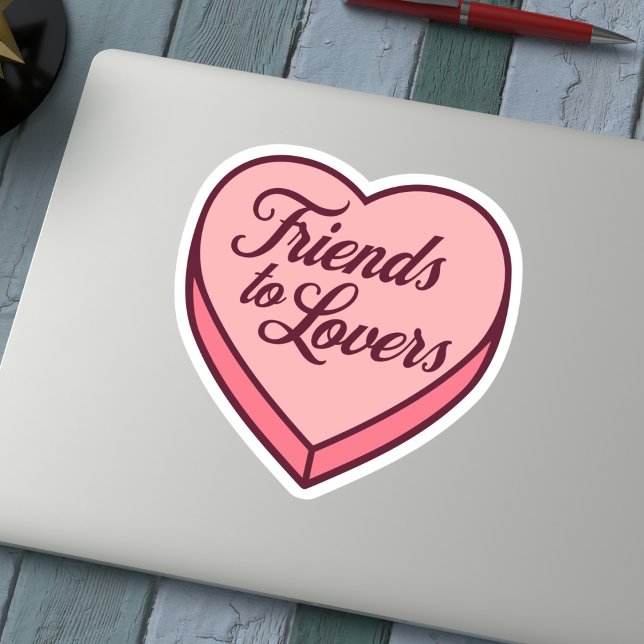 Candy Candy heart - Freunde für Liebhaber Aufkleber (Von Creator hochgeladen)