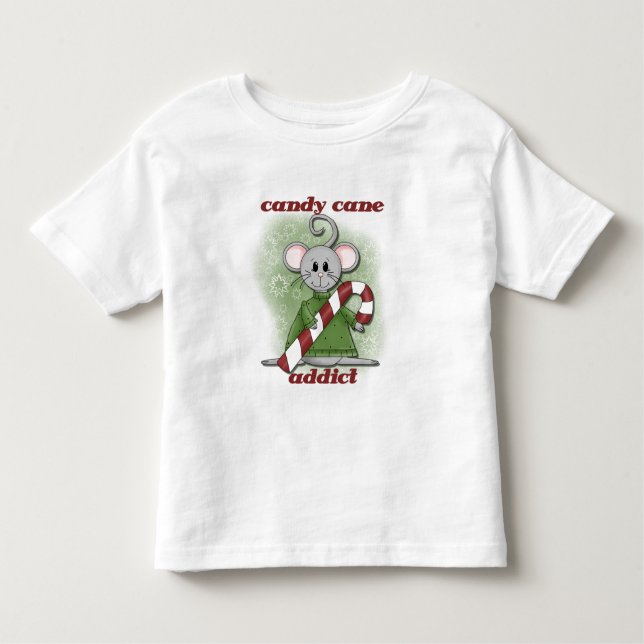 Candy Cane Addict Tshirts und Geschenke (Vorderseite)