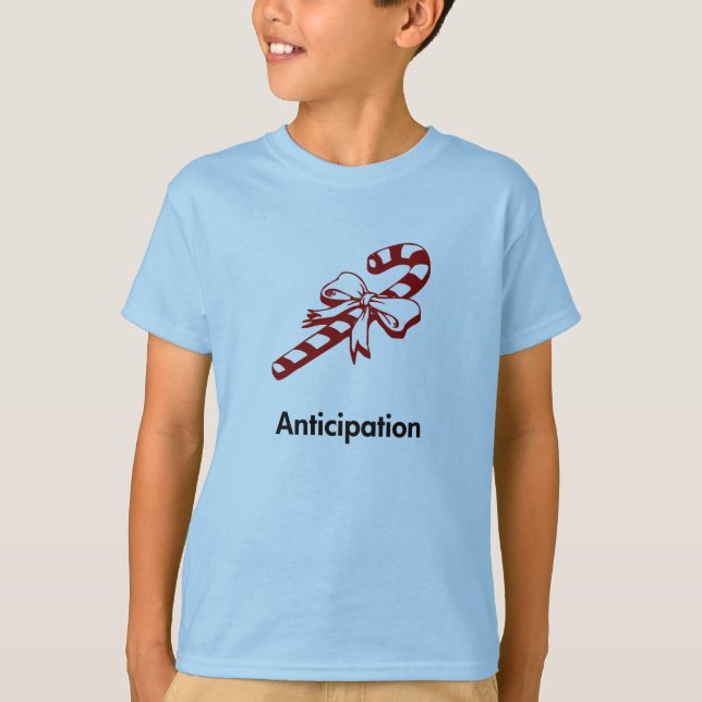 Candy Cane Antizipation T-Shirt (Vorderseite)