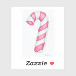Candy Cane Aufkleber
