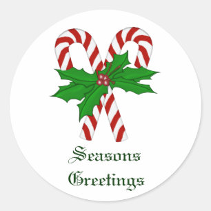 Candy Cane Aufkleber