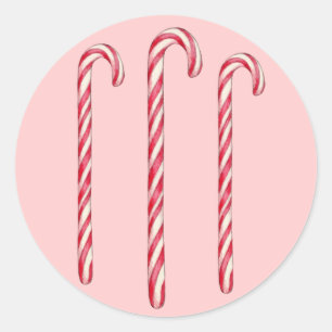 Candy Cane Aufkleber