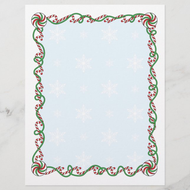 Candy Cane Border (Vorderseite)