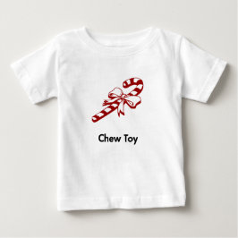 Candy Cane Chew Toy Baby T-shirt