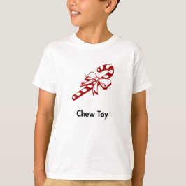 Candy Cane Chew Toy T-Shirt