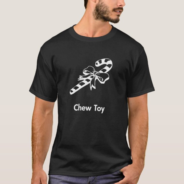 Candy Cane Chew Toy T-Shirt (Vorderseite)