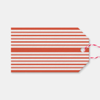 Candy Cane Chorus-Stripe-Horizontal Geschenkanhänger