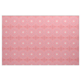 Candy Cane Christmas Kaleidoscope Pattern Fabric Stoff
