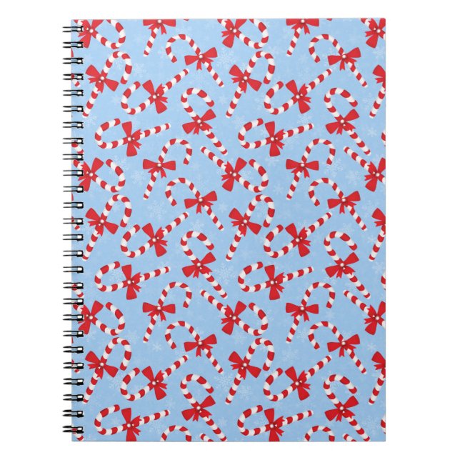 Candy Cane Christmas Notizblock (Vorderseite)