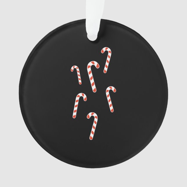 Candy Cane Christmas Ornament (Vorderseite)