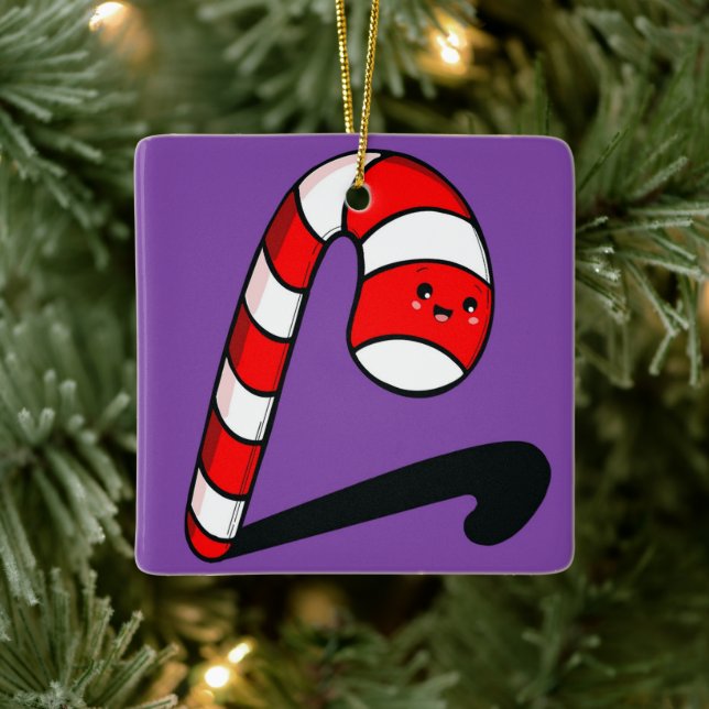 🎄 Candy Cane Christmas Ornament (Baum)