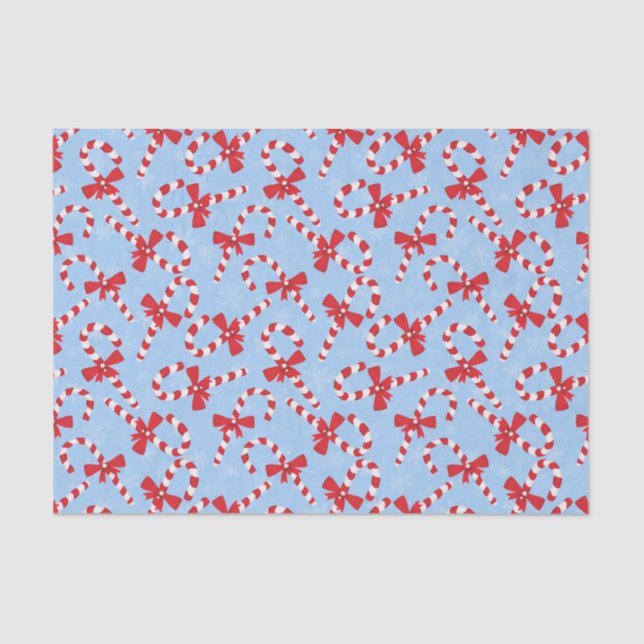 Candy Cane Christmas Seidenpapier (Vorderseite)