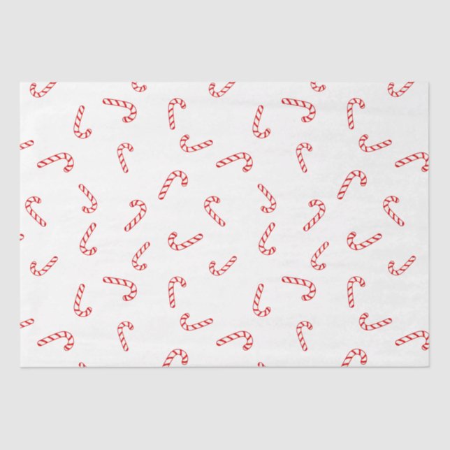 Candy Cane Christmas Seidenpapier (Vorderseite)