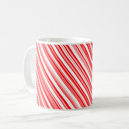 Candy Cane Christmas Streifen 4Jamielee Kaffeetasse