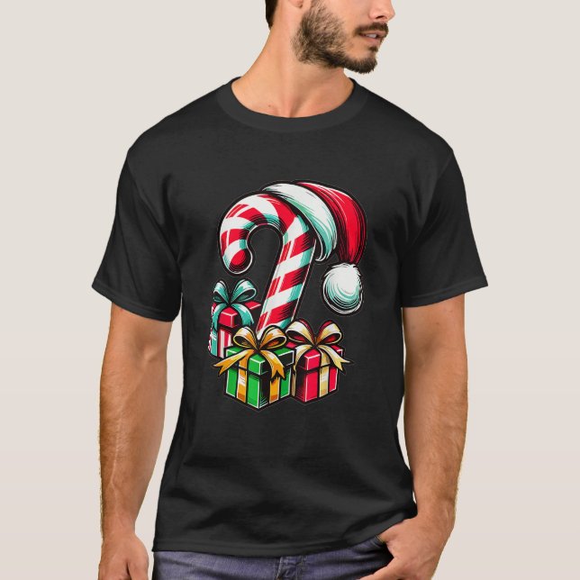 Candy Cane Christmas Sweets Xmas  T-Shirt (Vorderseite)