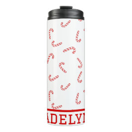 Candy Cane Christmas Thermosbecher