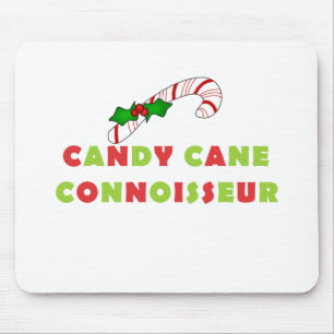 Candy Cane Connoisseur Tshirts und Geschenke Mousepad