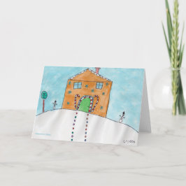 Candy Cane Cottage - KidsArt for CHOC Karte