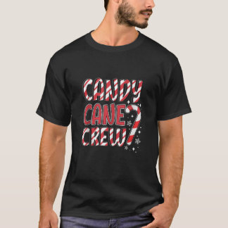 Candy Cane Crew Funny Christmas Candy Cane Liebe F T-Shirt