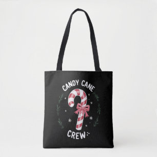 Candy Cane Crew Funny Christmas Candy Lover Xmas Tasche