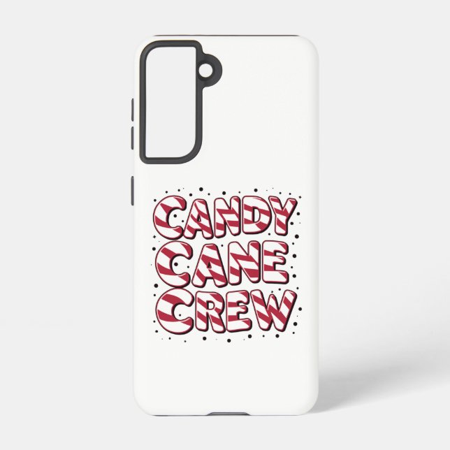 Candy Cane Crew Lover Christmas Weihnachten Weihna Samsung Galaxy Hülle (Rückseite)