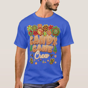 Candy Cane Crew Lustiger Weihnachtsbonbonliebhaber T-Shirt