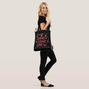 Candy Cane Crew Passende Familie Candy Liebhaber Tasche