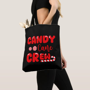 Candy Cane Crew passende Familie Candy Liebhaber Tasche