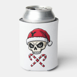 Candy Cane Crew Totenkopf Weihnachten 2025 Lustig  Dosenkühler