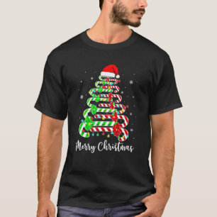 Candy Cane Crew Weihnachten 2022 Funny Gift Sw T-Shirt