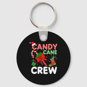 Candy Cane Crew Weihnachten Lustiges Xmas Passende Schlüsselanhänger