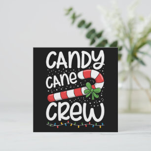 Candy Cane Crew Weihnachtsfeiertag Weihnachten Wei