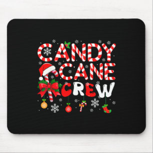 Candy Cane Crew Weihnachtsmann Weihnachtskostüm Sü Mousepad