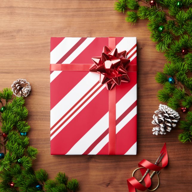 Candy Cane Dreams Wrapping Paper Geschenkpapier (Feiertagsgeschenk)