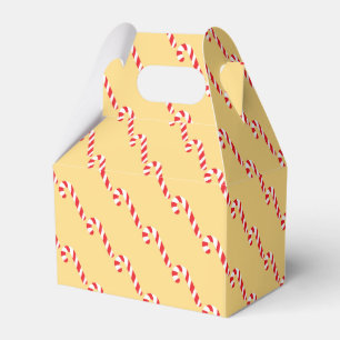Candy Cane Favor Box Geschenkschachtel
