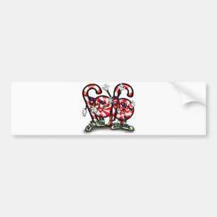 Candy Cane Gang Autoaufkleber