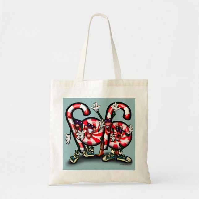 Candy Cane Gang Tragetasche (Vorne)