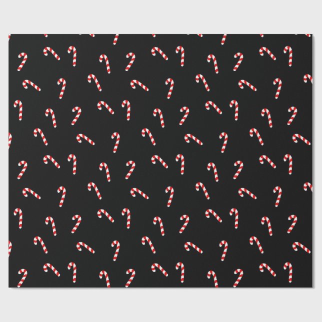 Candy Cane Geschenkpapier (Flach)