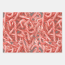 CANDY CANE GIFT WRAP