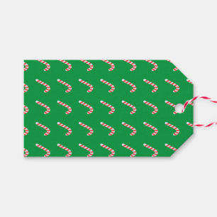 Candy Cane Green Holiday Weihnachten Geschenkanhänger