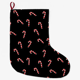 Candy Cane Großer Weihnachtsstrumpf