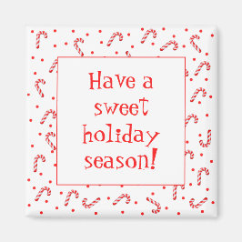 Candy Cane Holiday Kühlschrank Magnet